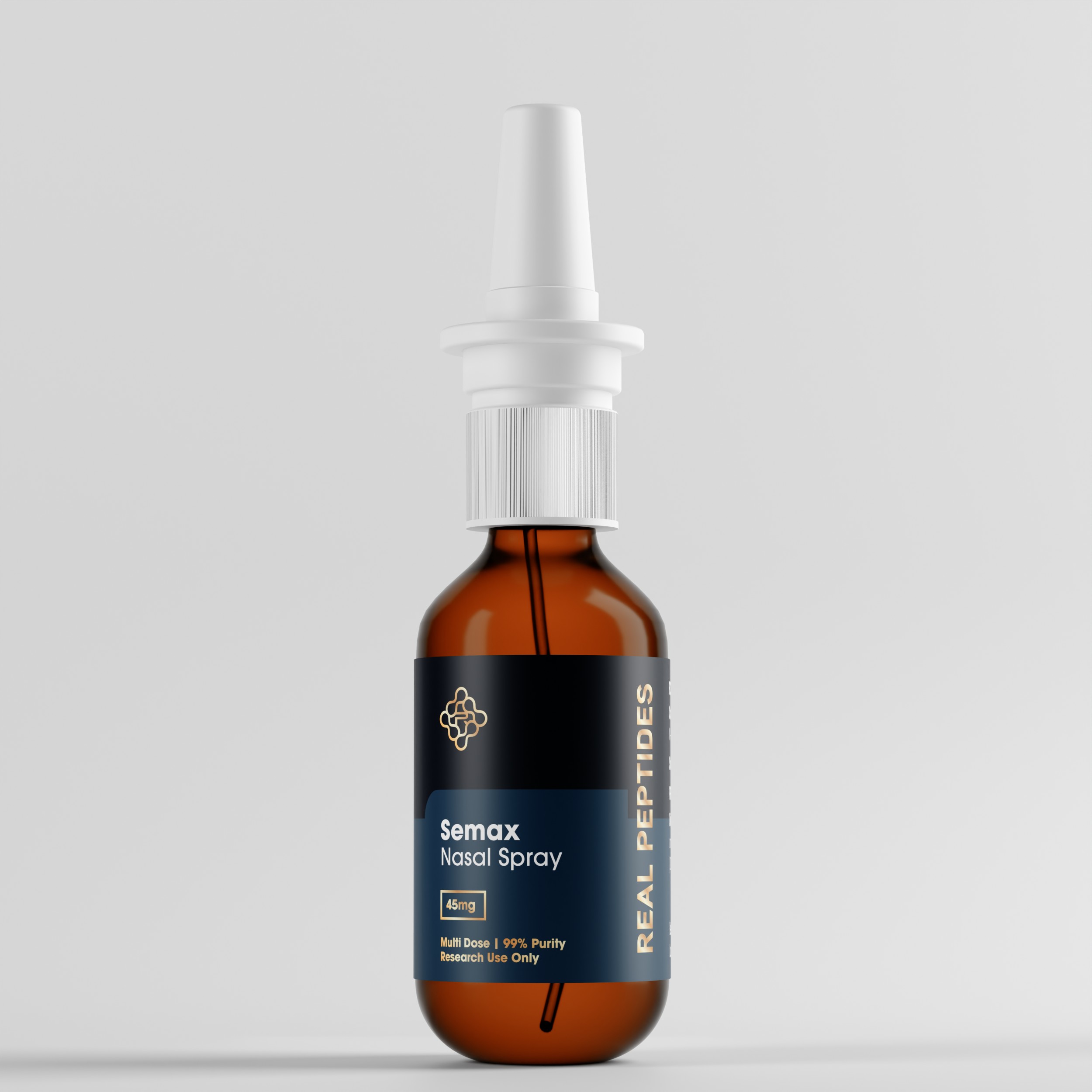 Semax Nasal Spray 10mg | 99% Pure, USA Made | Real Peptides Semax Nasal Spray 10mg | 99% Pure, USA Made | Real Peptides - Image 1